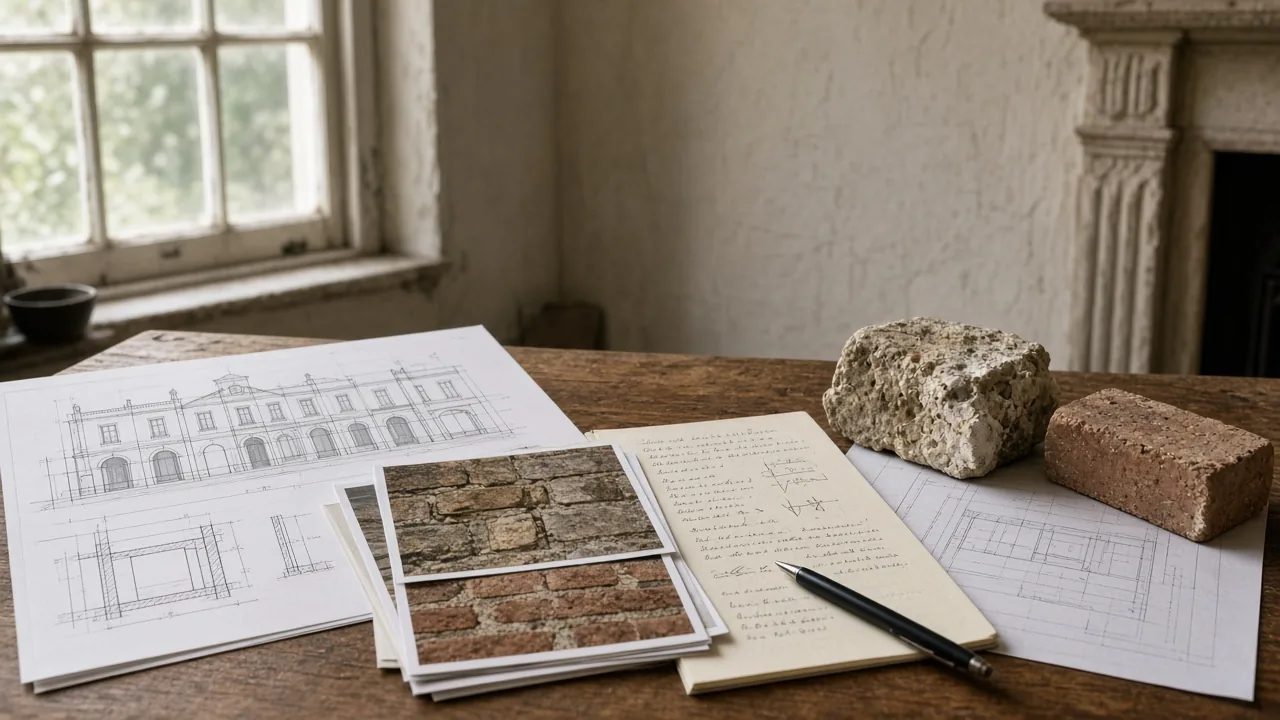 Conservation documentation and historic building works